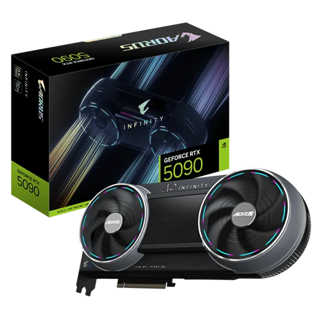 Gigabyte GeForce RTX 5090 INFINITY 32GB GDDR7 Graphics Card